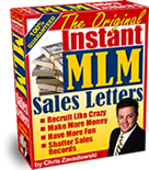 instant mlm sales letters